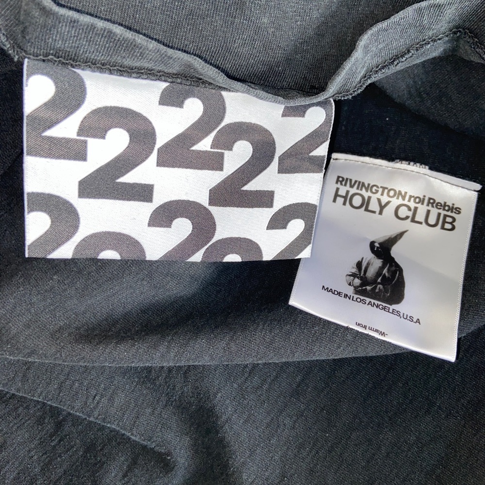 RIVINGTON roi Rebis C.V.A 123 Tee M Oversized UNI​​​ - Picture 7 of 11